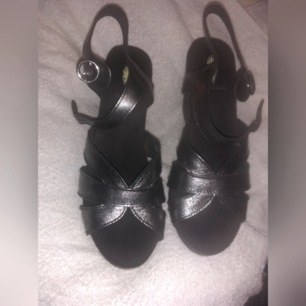 Volatile metallic shoes size 10